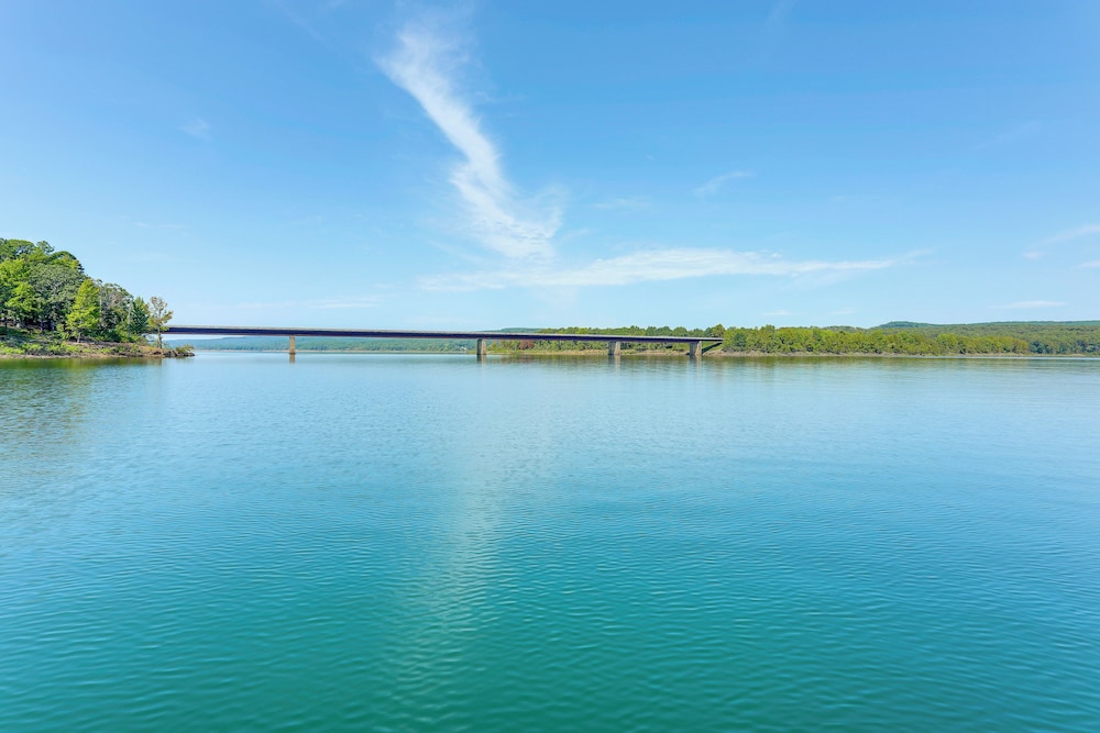 Walk to Greers Ferry Lake! Home w/ Dock Access
