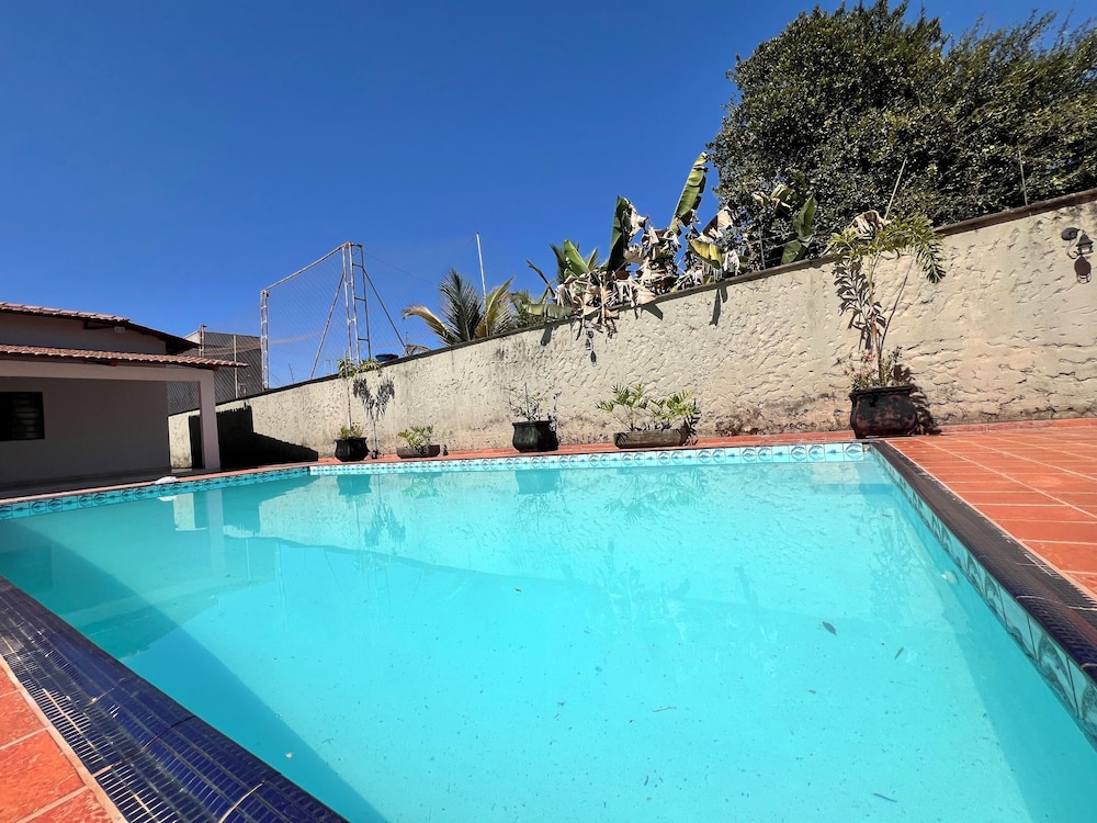 casa com piscina