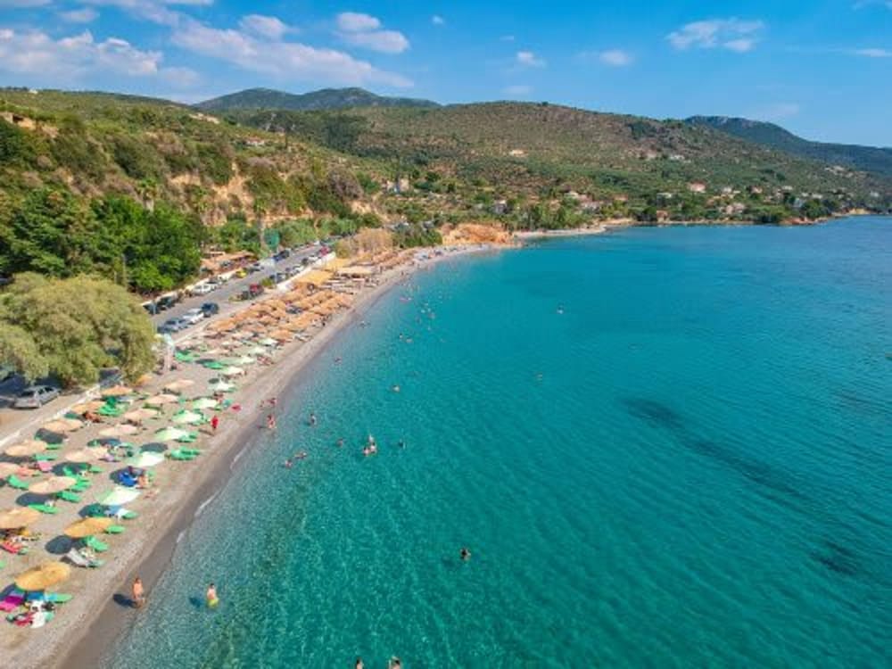 Seafront Pouletis Family Drosoula Gem With Pool
