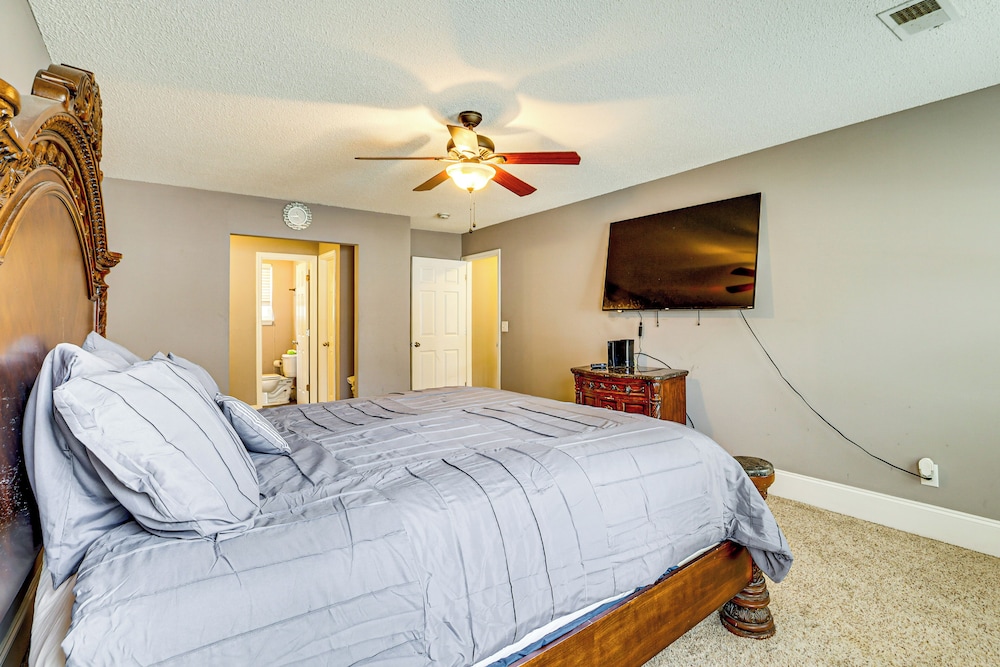 Wooded Trail On-site, Spacious Simpsonville Home