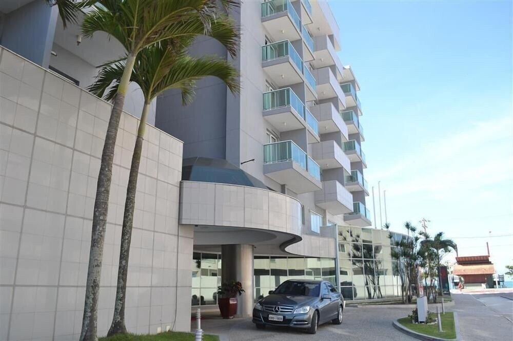 Flat pé na areia com vista internet e ar