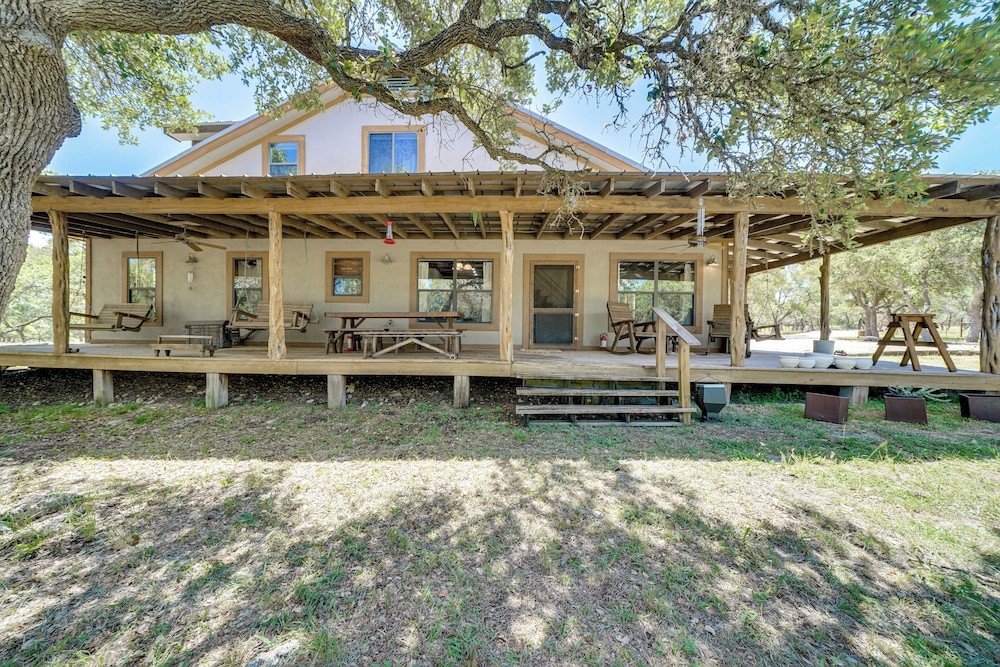 Swim, Hike & Unwind: Serene Hill Country Retreat