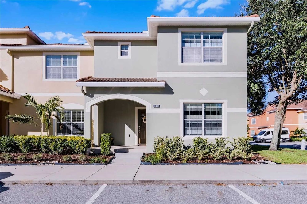 Themed 5Bd Paradise Palms Close to Disney w Pool 8951