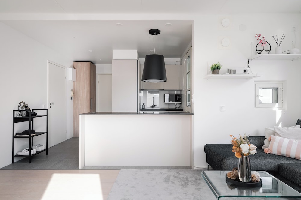 Modern 1BR Apartment with Balcony