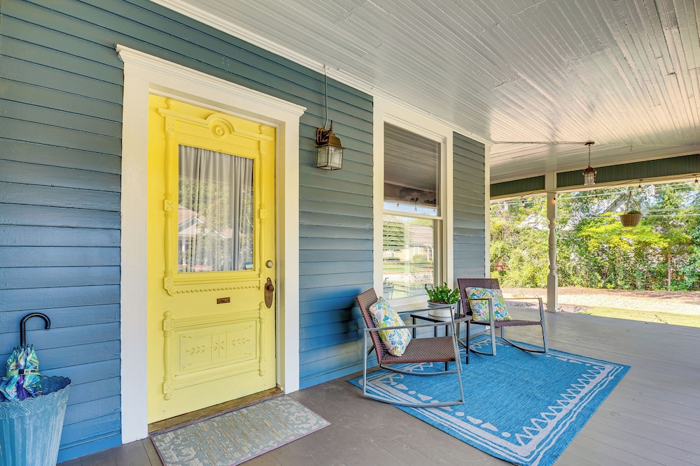 Walk to Mcdonough Square: Historic Home w/ Yard!
