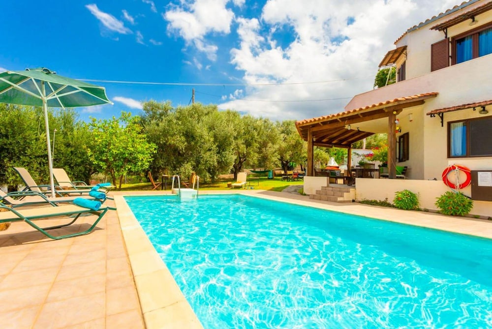 Villa Armi Large Private Pool Walk to Beach Sea Views A C Wifi Eco-friendly - 2809 view 5