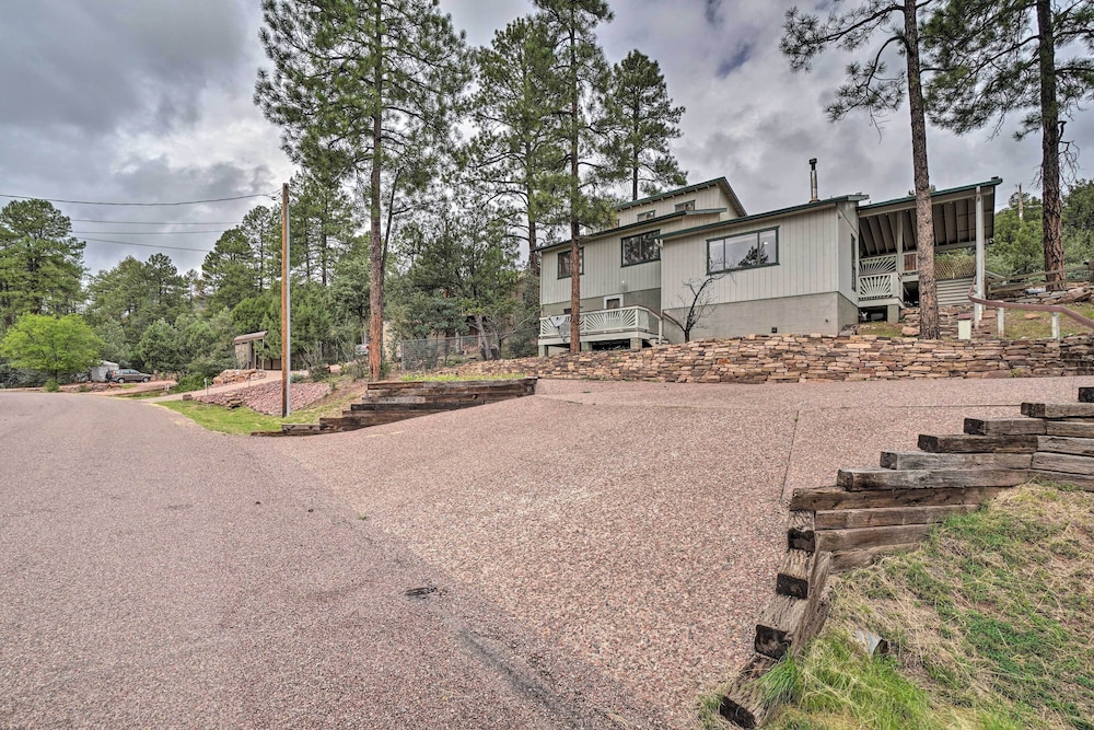 Cozy Pine Retreat w/ Private Hot Tub & Views view 3