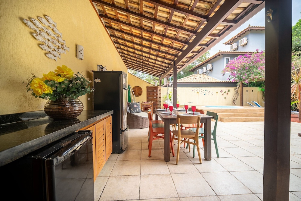 Bz90 Casa 200m da praia área gourmet