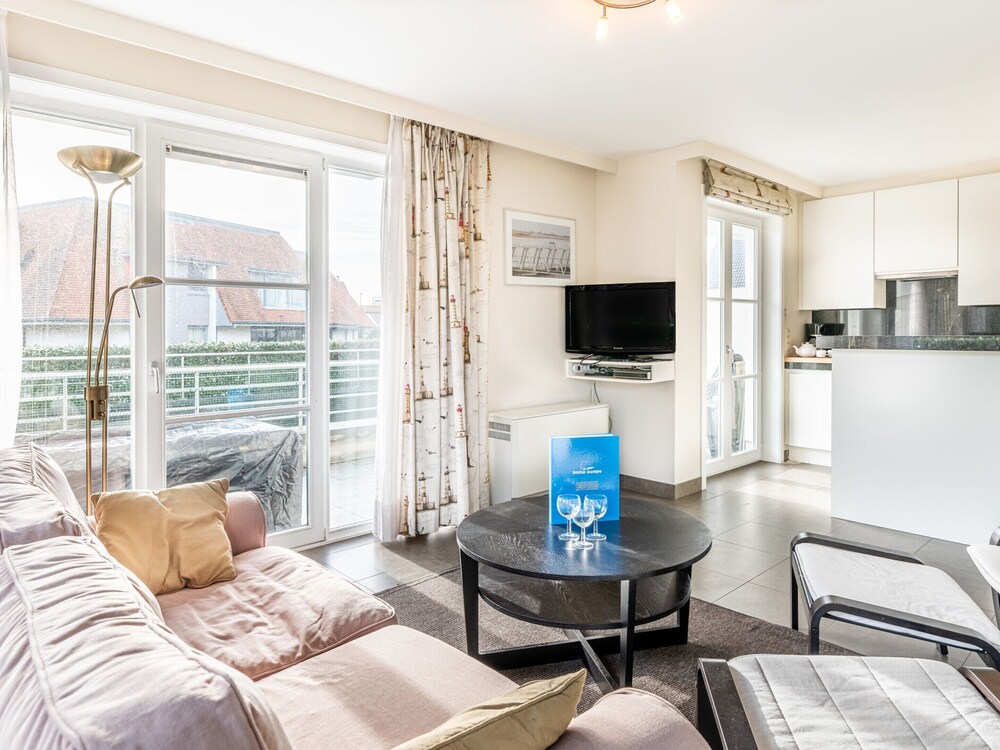 Apartment Near Koksijde Beach With Terrace