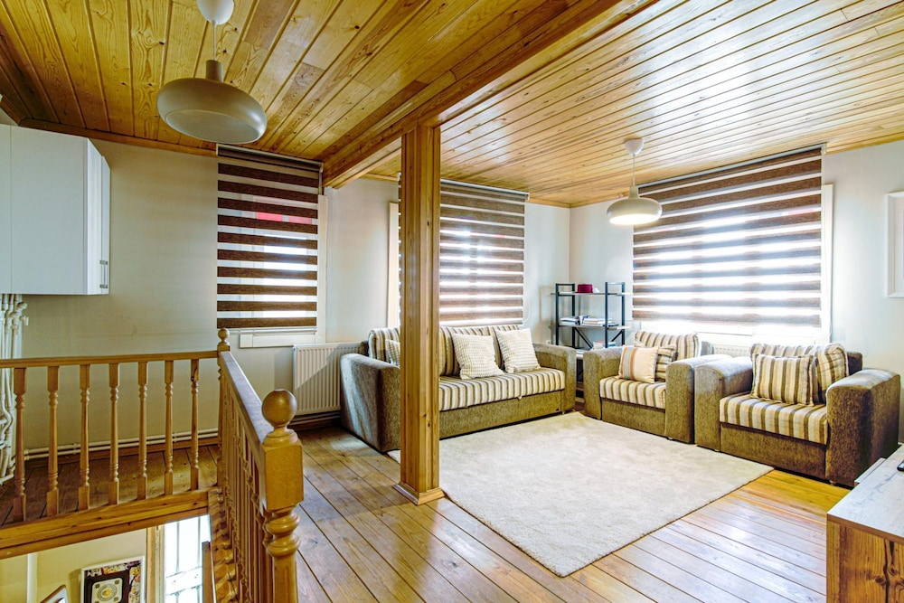 Historical Duplex Villa With Patio in Beyoglu