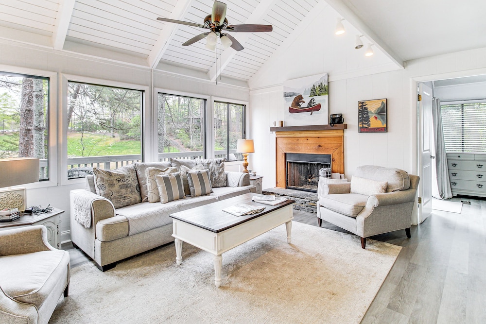 Lake & Golf Course Views: Big Canoe Home w/ Deck!