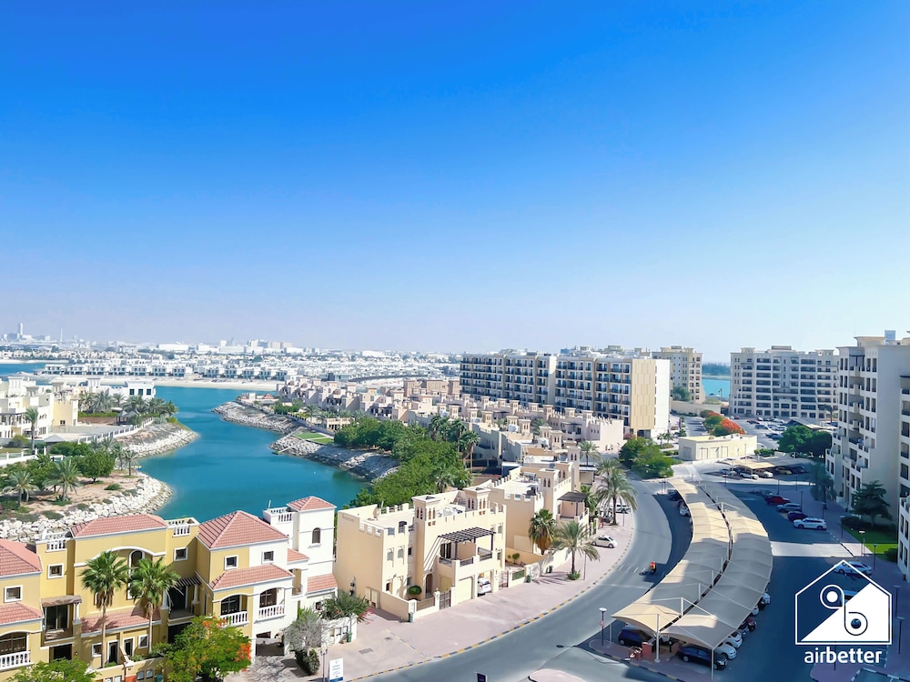 Peaceful Lagoon View l 1BR in RAK With Balcony