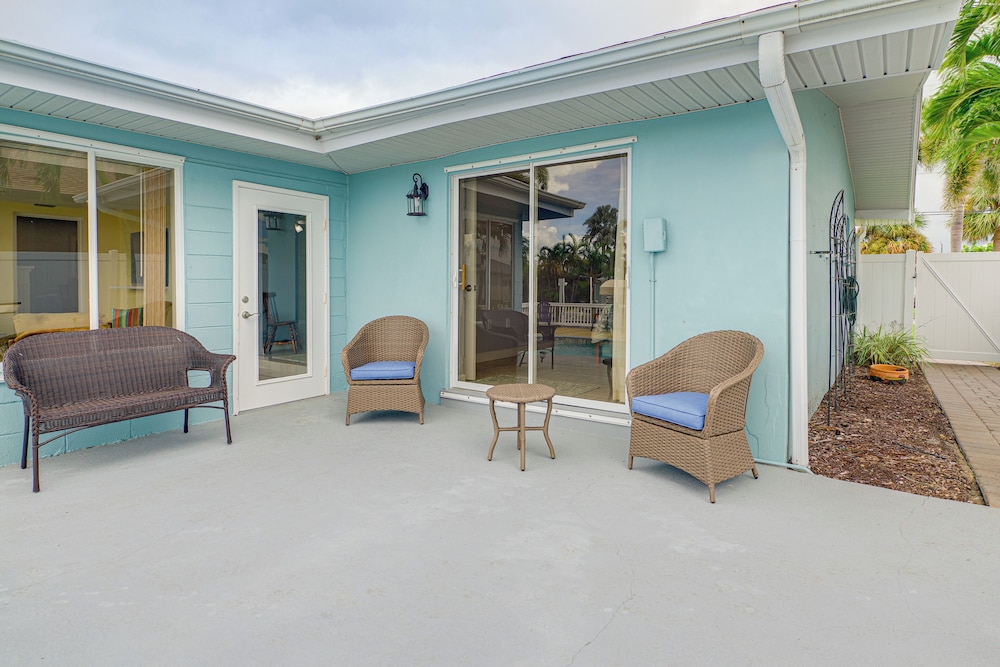 Canal-front Retreat w/ Boat Dock on Merritt Island