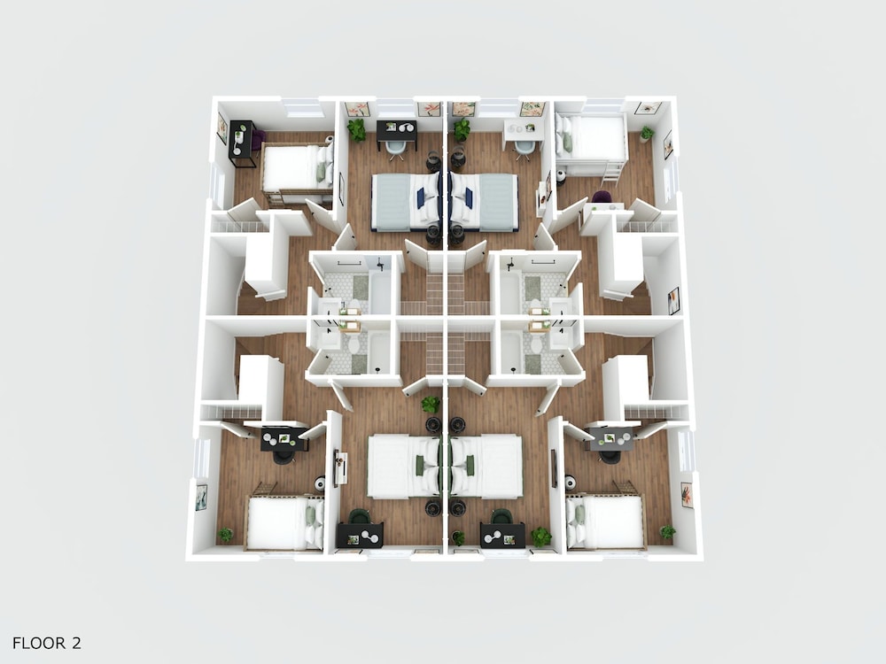 Posh & Serene 2BR w Private Patio