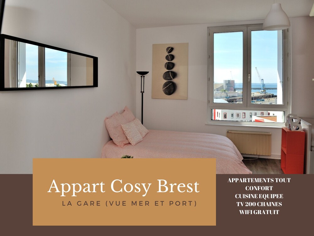 Appart Cosy Brest vue mer