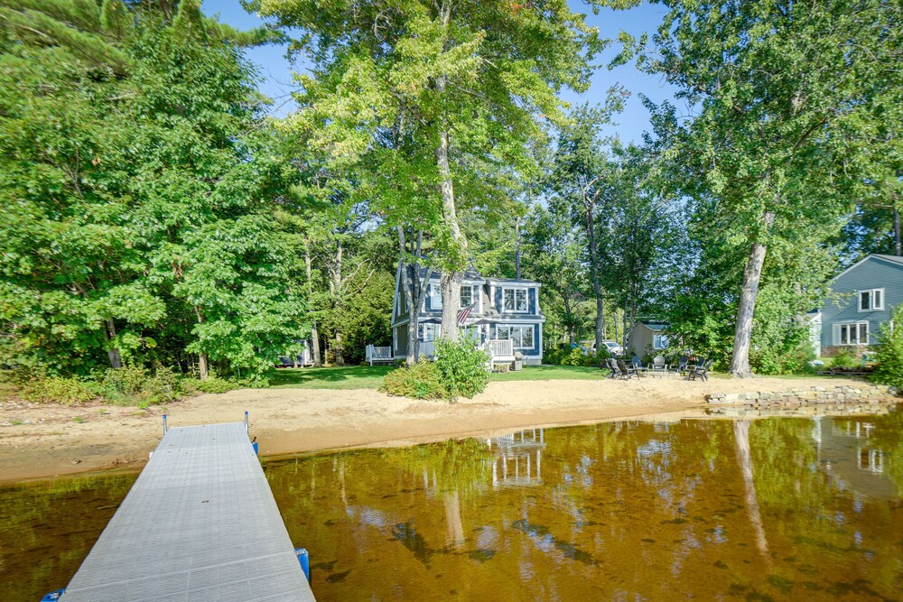 Lakefront Center Ossipee Home w/ Boat Dock! view 2