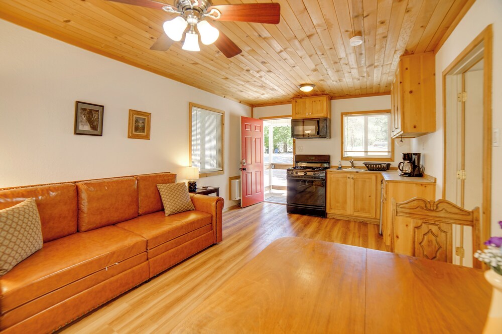 Golf, Hike, Sip Wine: Cobb Mountain Cabin w/ Patio
