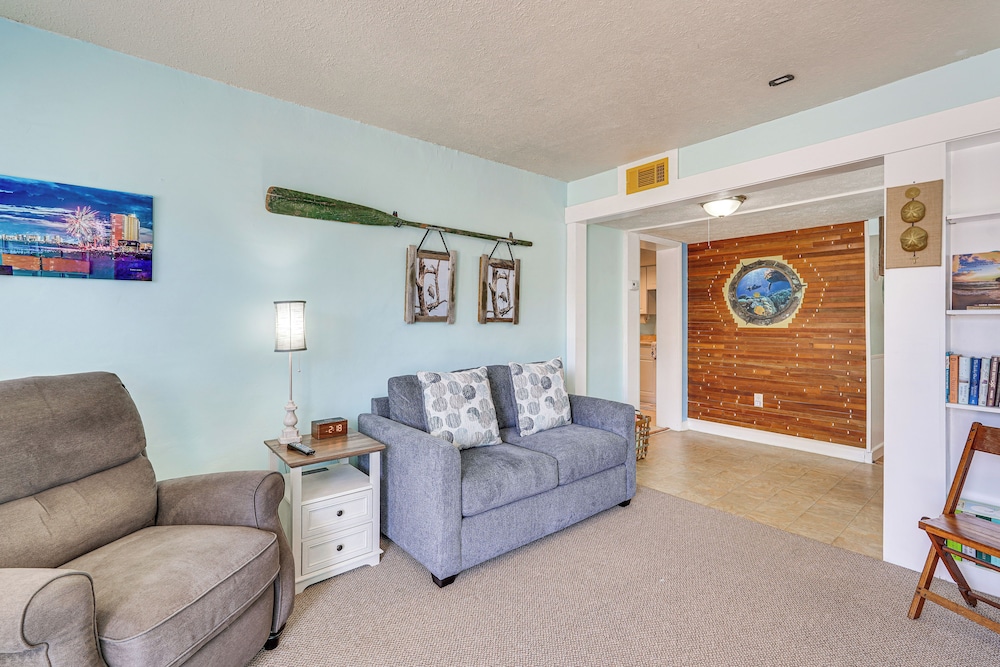 Steps to Sand: Panama City Beach Apartment!