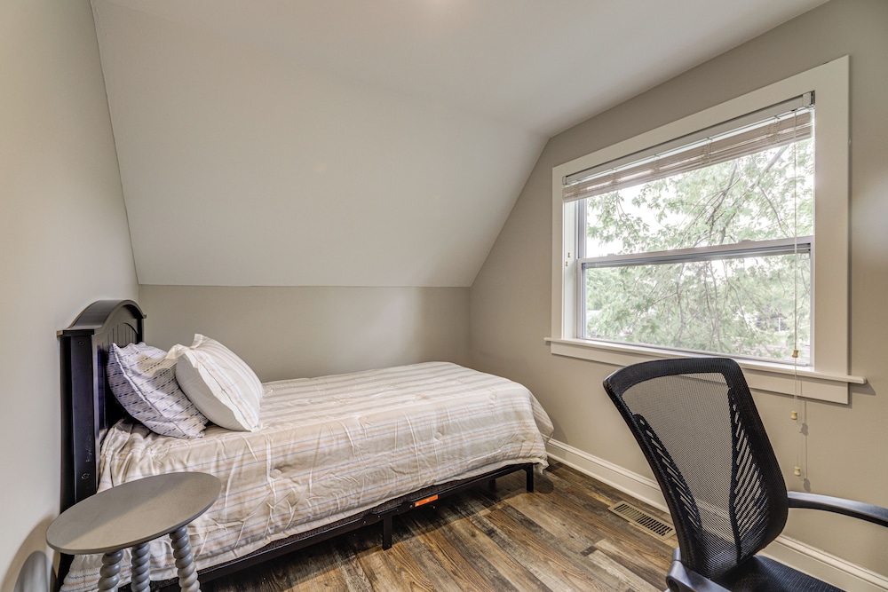 Modern Comfort Near Columbus: Home w/ Yard & Porch
