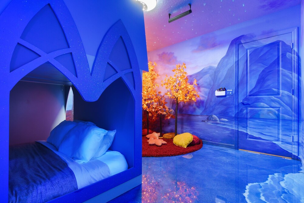 Luxury Stay: Pool, Games, Themed Rooms
