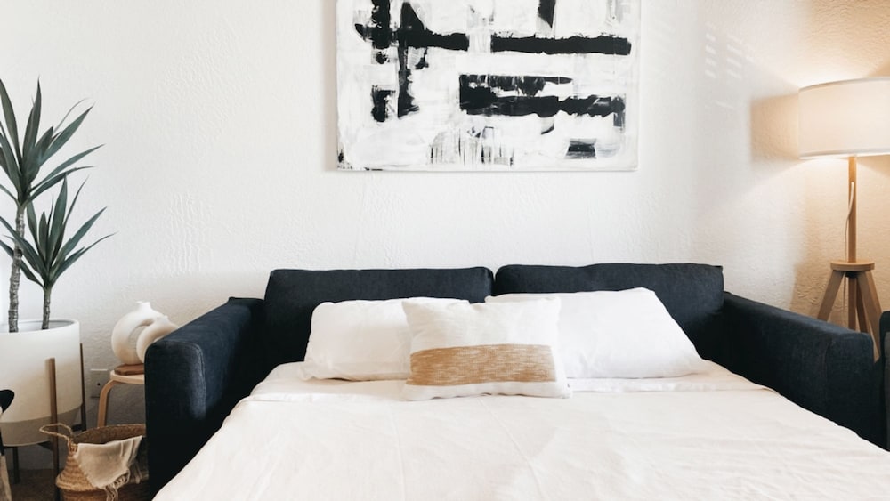 Designer 1 bed 5 min to Old Town Dogs Welcome