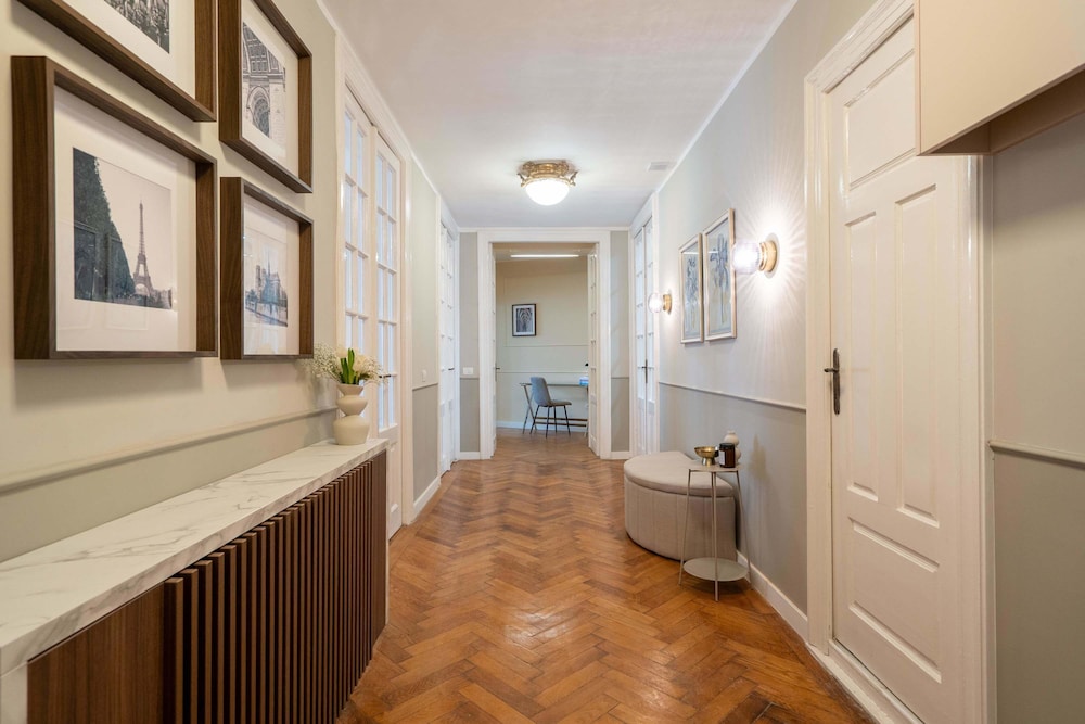 Elegant 3BR Flat Steps From Romanian Athenaeum