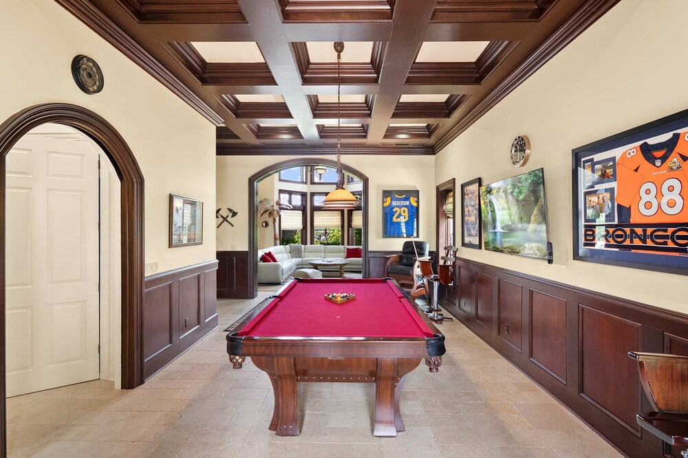 Sparkling Pool Balcony Sunsets Pool Table Dock