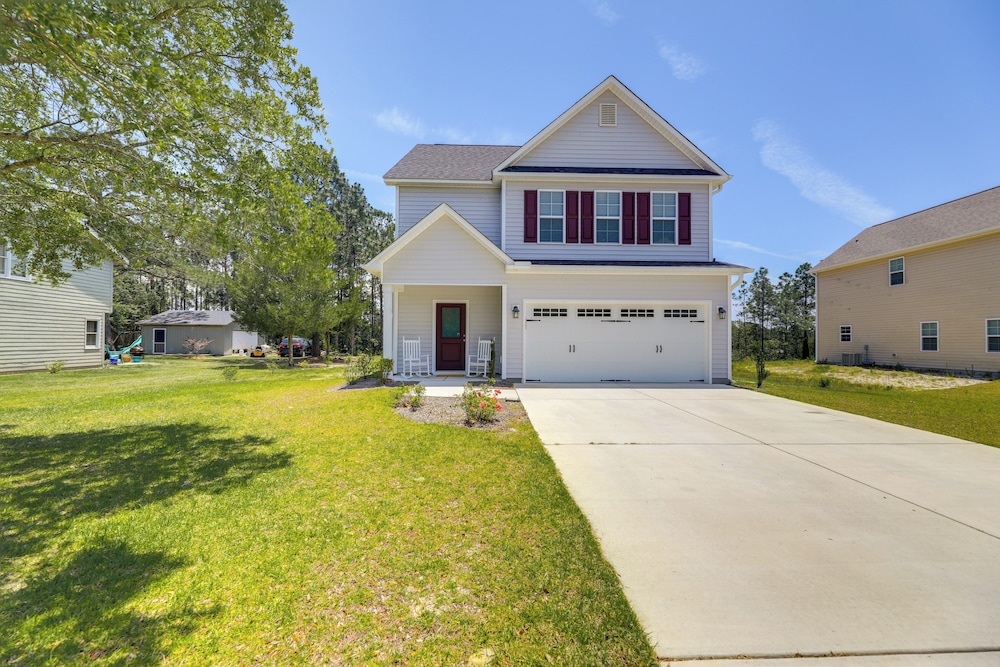 Holly Ridge Vacation Rental ~ 5 Mi to Beach