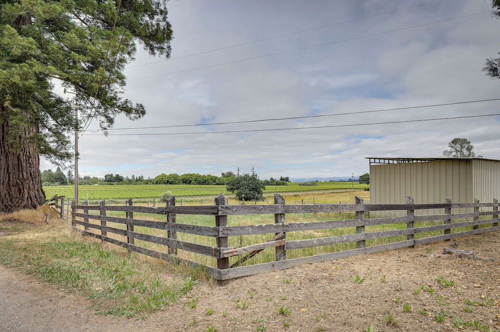 Sonoma County Vacation Rental w/ Vineyard Views!