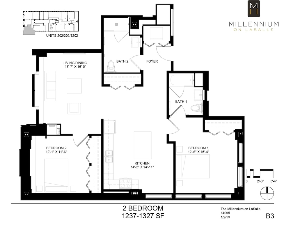 Downtown Charm 2BR Comfort Great Amenities