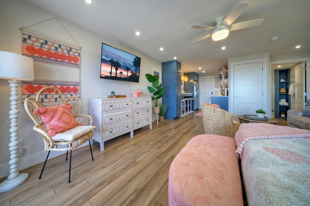 2 Beachfront Condos w Pool Sleeps 8 Beach Happy Summer Love by Avantstay
