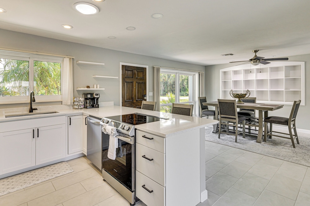 Waterfront Retreat w/ Boat Dock & Yard in Ft Myers