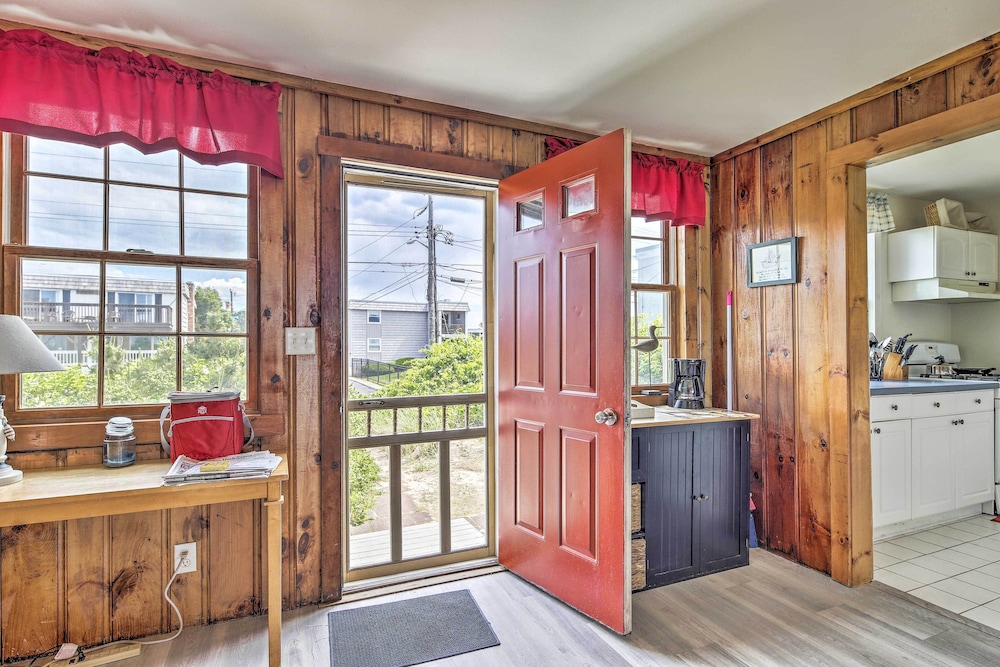 Fireplace + Sunroom! Oceanfront Cape Cod Cottage