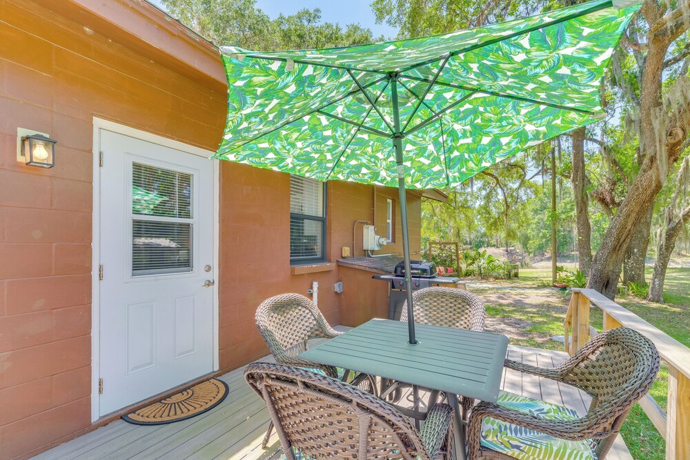 < 1 Mi to Lake Rousseau: Waterfront Home!