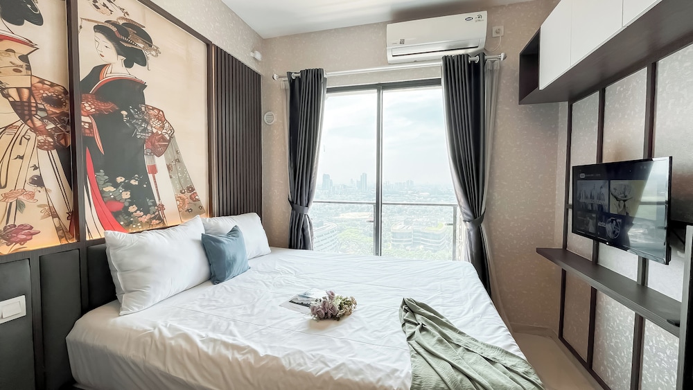 Comfort And Quiet Studio At Apartment Sky House Bsd