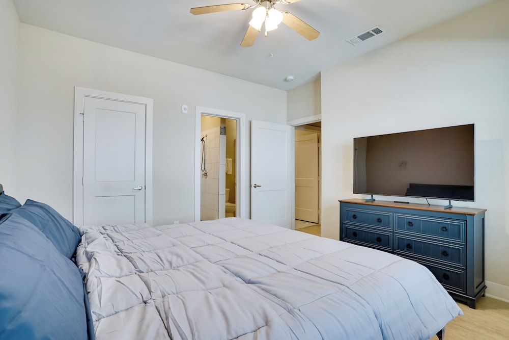 Pool Access, 1 Mi to Shops & Eats: Crowley Rental