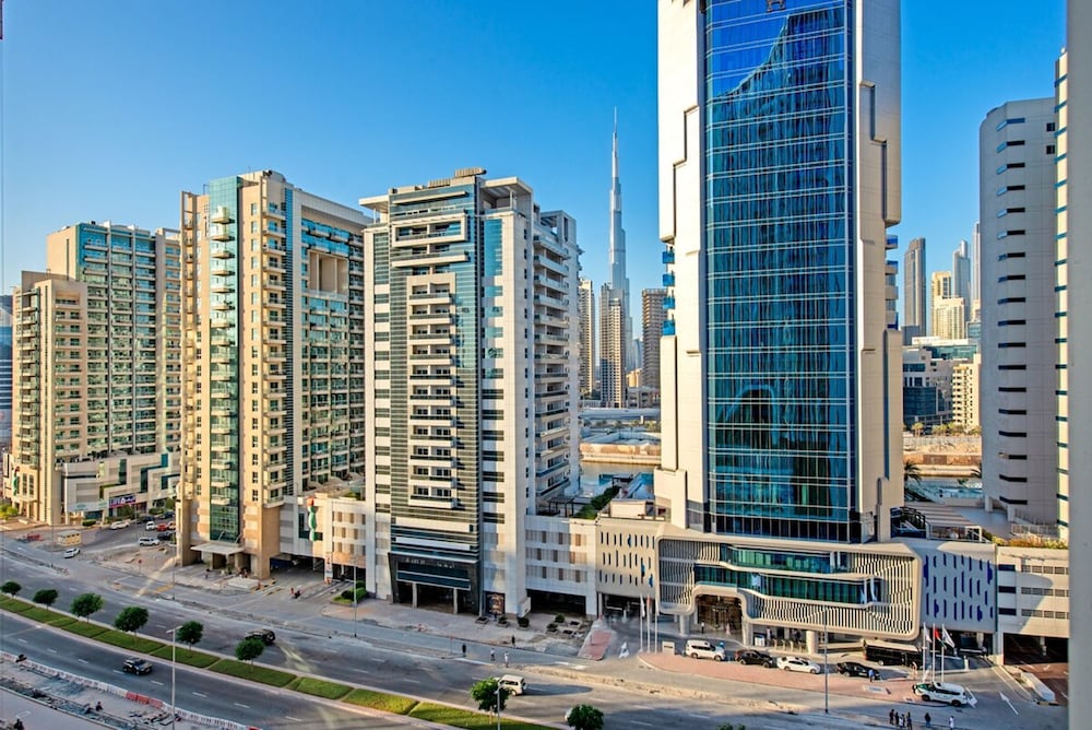Awesome Studio Apartment With Burj Khalifa View at Business Bay