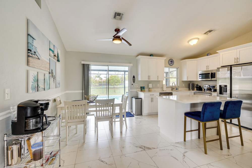5 Mi to Shore: Gem w/ Pool & Yard in Cape Coral!