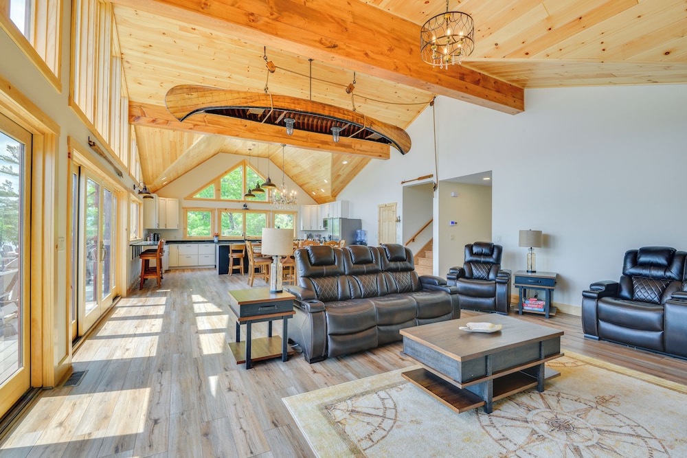 Hot Tub Dock: Waterfront Wellesley Island Home! - Property Image 37