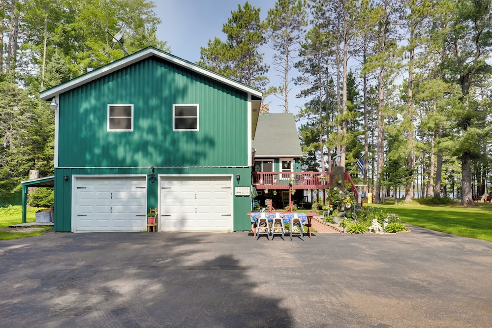 Dock & Views: Lakefront Family Home in Conover!