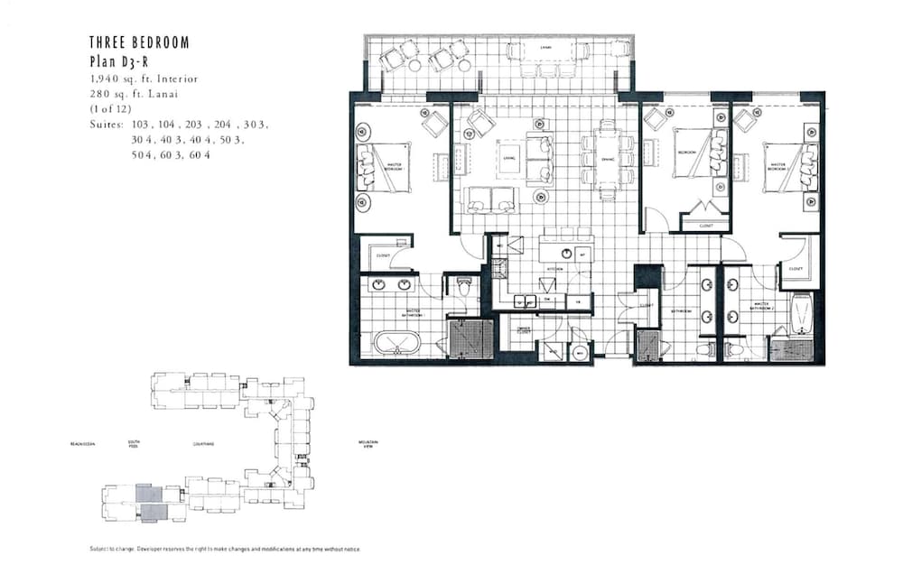Honua Kai Hokulani 2 Free Rental Cars KBM Resorts Modern Beachfront 2 Units, 4 Bedrooms Ml-1811