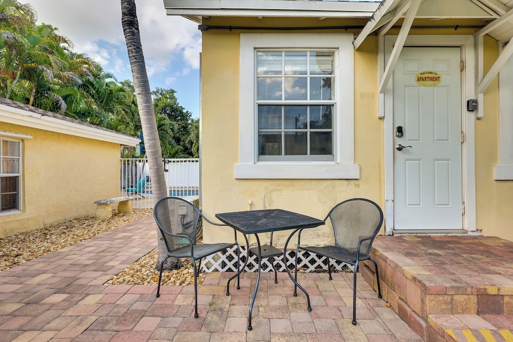 Shared Pool & Backyard: Small & Cozy Guest House