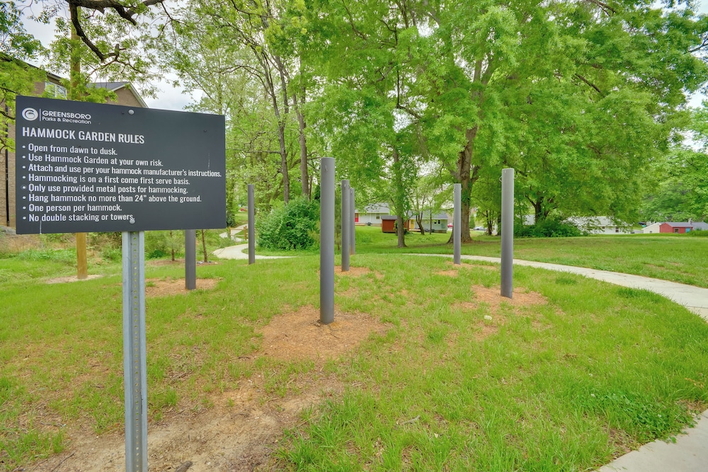 2 Mi to Downtown: Greensboro Home By Park!
