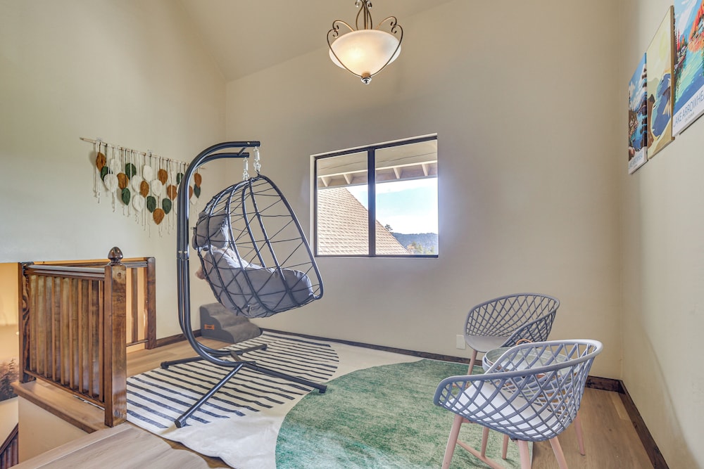 Partial Lake Arrowhead View: Cabin w/ Game Room!