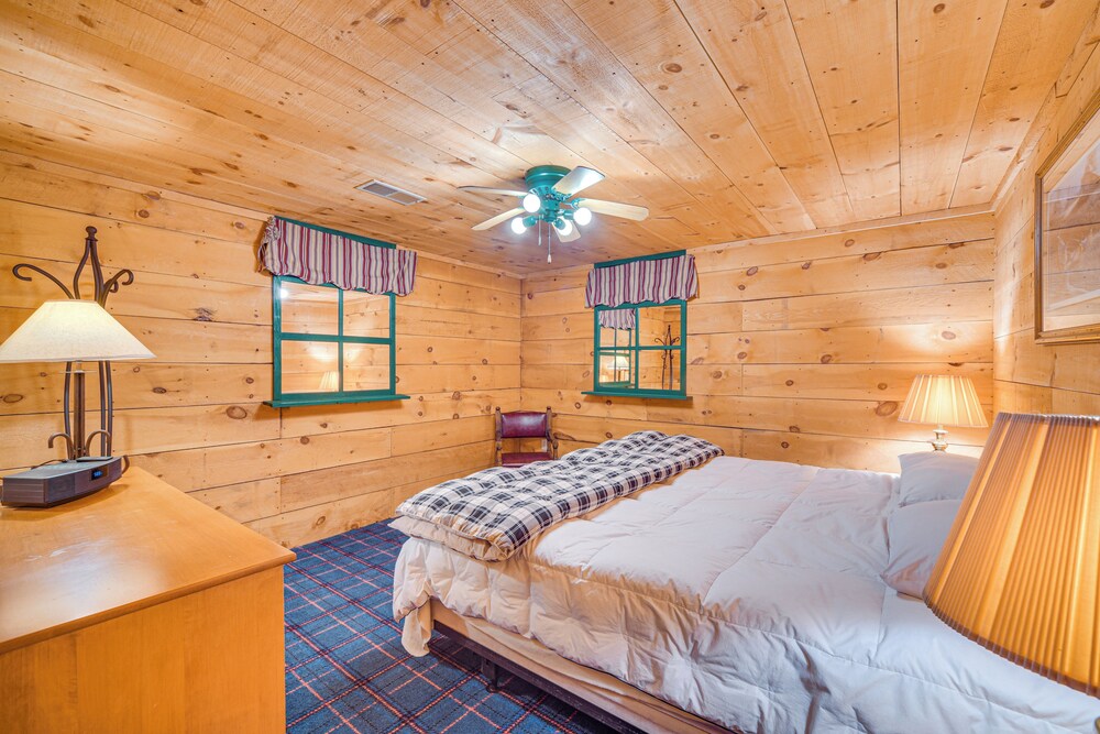 Lakefront Cabin w/ Sauna & Dock in Webster!