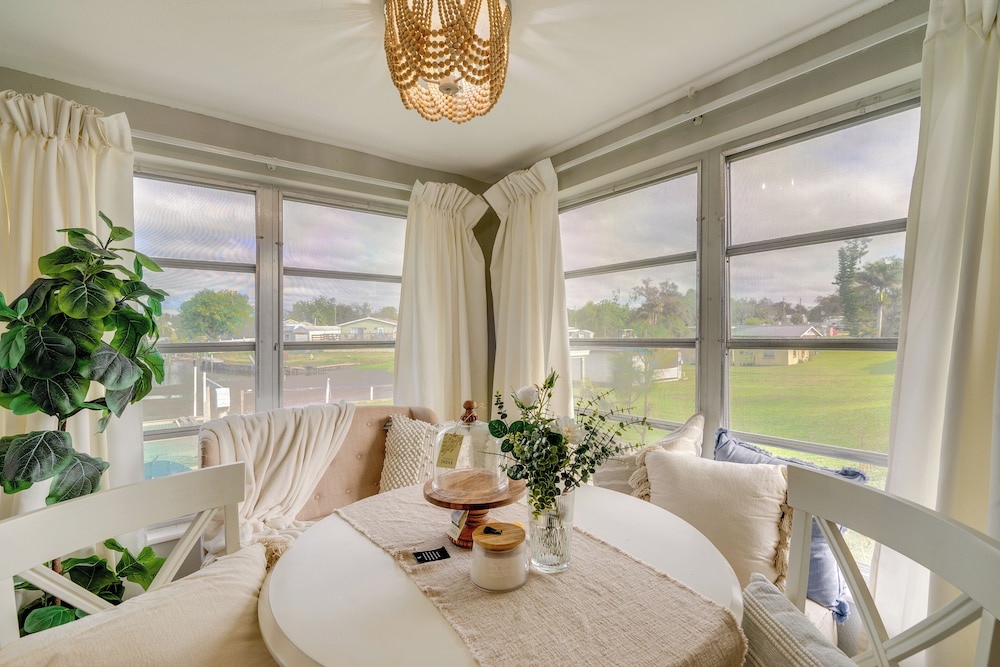 Patio, Dock & Views: Waterfront Punta Gorda Gem!