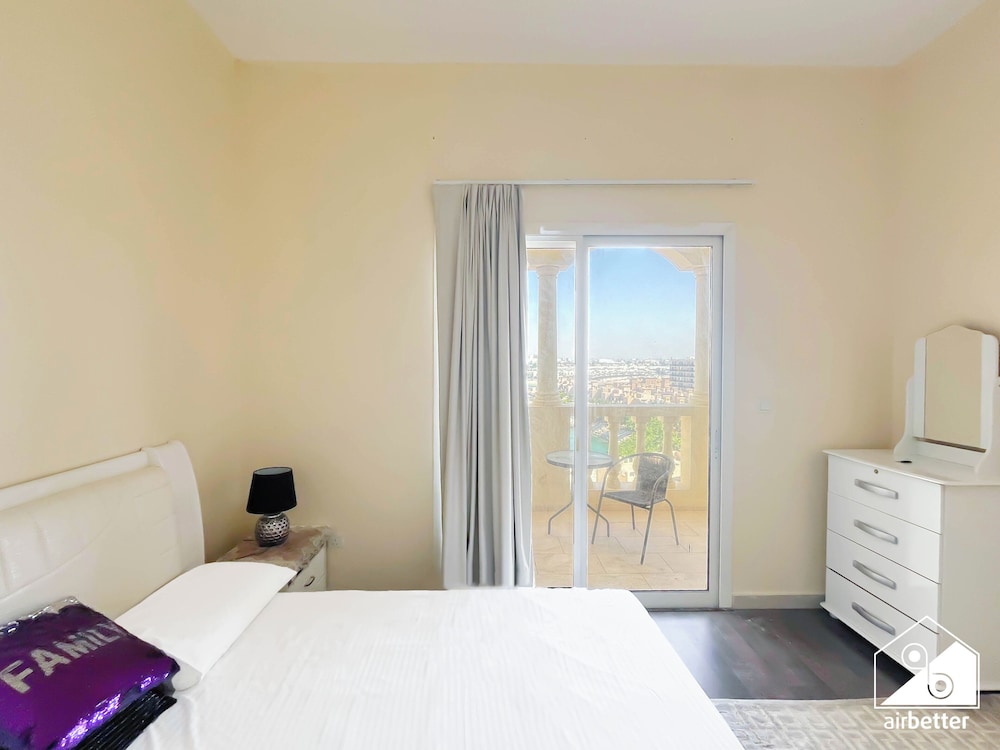 Peaceful Lagoon View l 1BR in RAK With Balcony