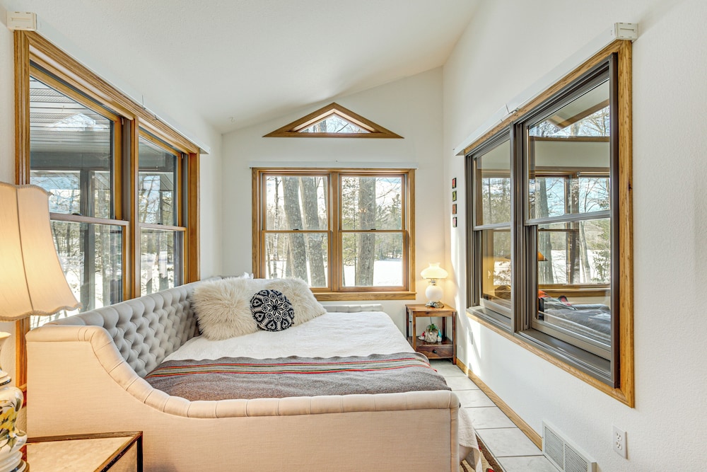Lakefront Home w/ Private Beach in Rhinelander!