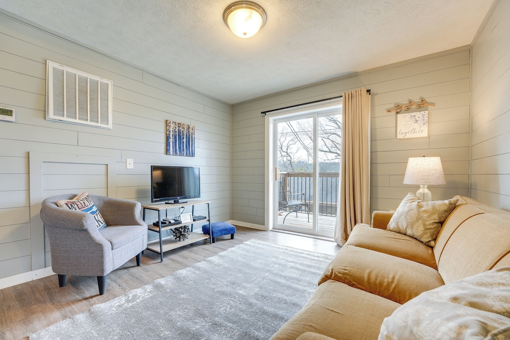 Walk to Lake & Trails: Cape Fair Retreat w/ Grill!