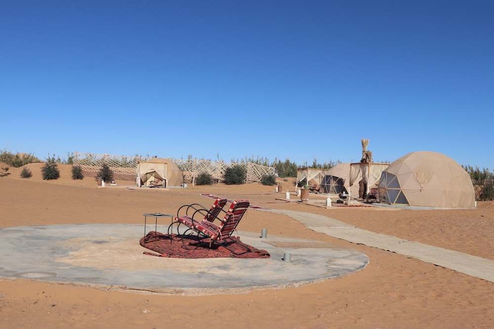 Luxury nomadic tented camp